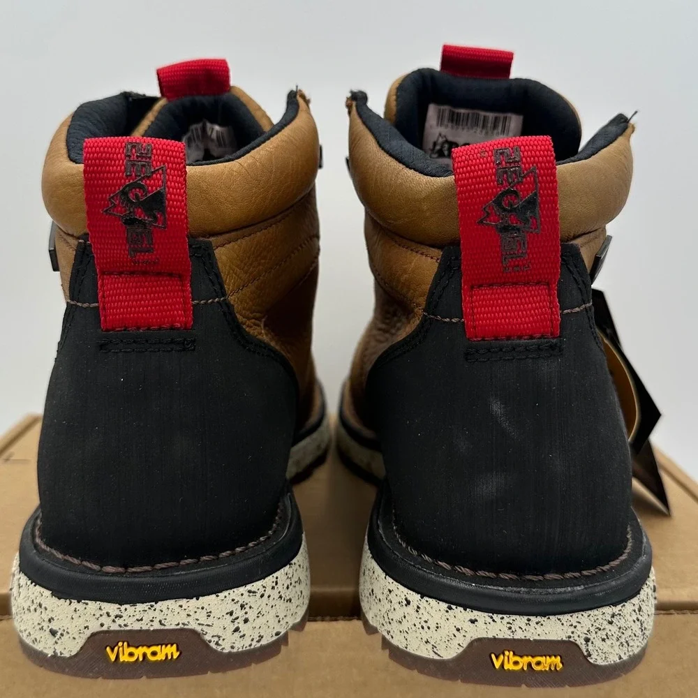 Rocky Hiker Boots Mens 9.5 Brown Legacy 32 Waterproof Vibram RKS0538 NEW